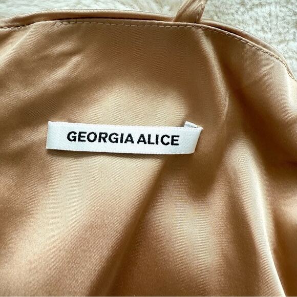 NWT!!! Georgia Alice atlas long dress size S Authentic Retail 716$ - Picture 6 of 8